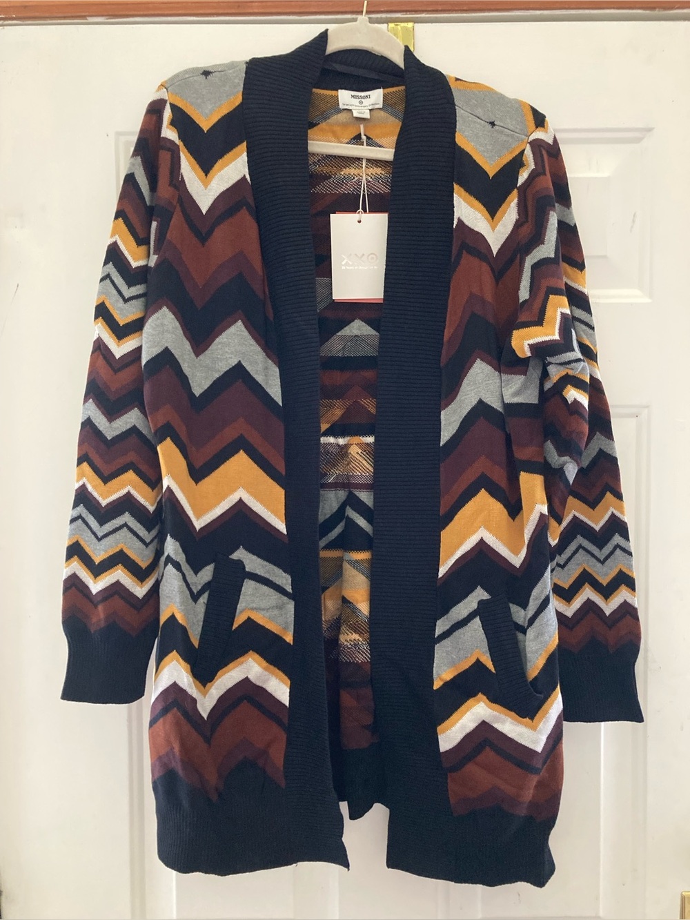 Missoni Womens Chevron Cardigan